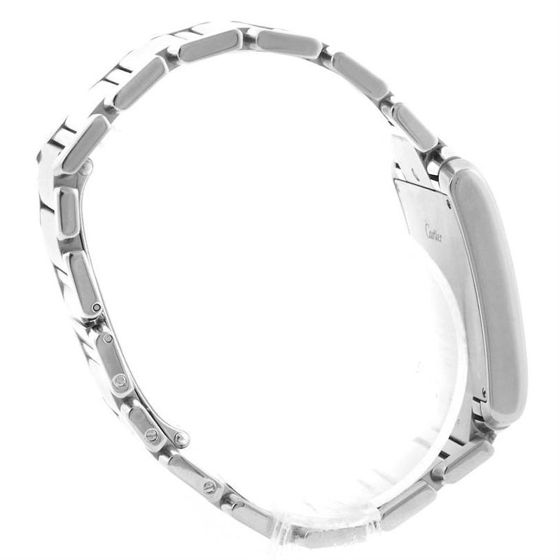 Cartier Tank Francaise Stainless Steel Chronoflex Watch W51001Q3 ...