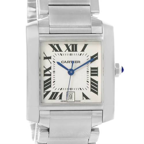 Photo of Cartier Tank Francaise Quartz Silver Dial Large Unisex Watch
