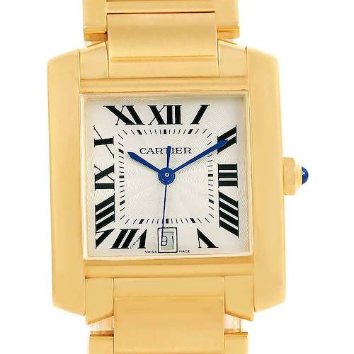 Photo of Cartier Tank Francaise 18K Yellow Gold Automatic Unisex Watch W50001R2