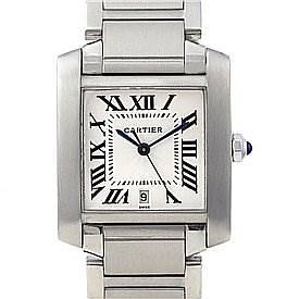 Photo of Cartier Tank Francaise Large Steel Watch W51002q3