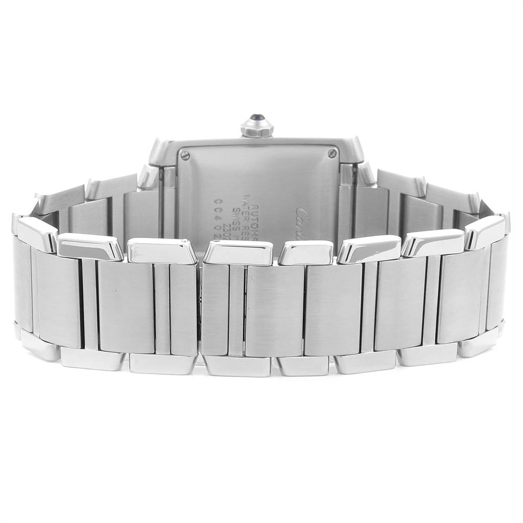 Cartier Tank Francaise Large Steel Automatic Mens Watch W51002Q3 ...