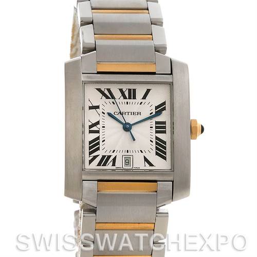 Photo of Cartier Tank Francaise Large SS/18K Watch W51005Q4