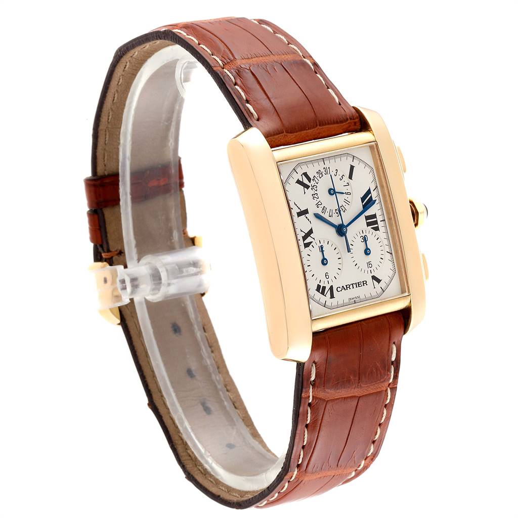 cartier tank francaise chronoflex