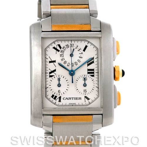 Photo of Cartier Tank Francaise Men's Chrongraph Watch W51004Q4
