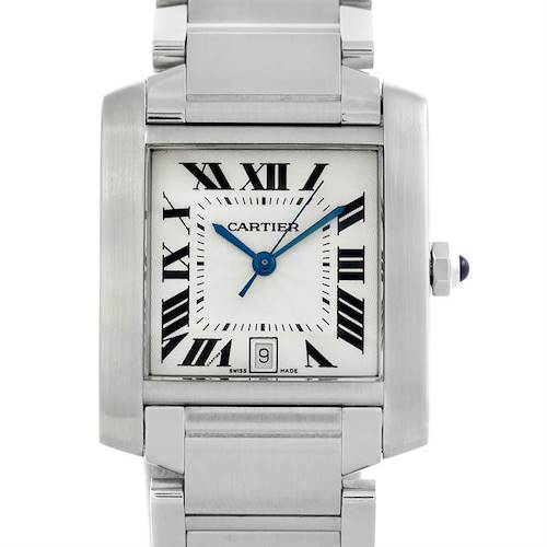 Photo of Cartier Tank Francaise W51002Q3 Large Steel Watch