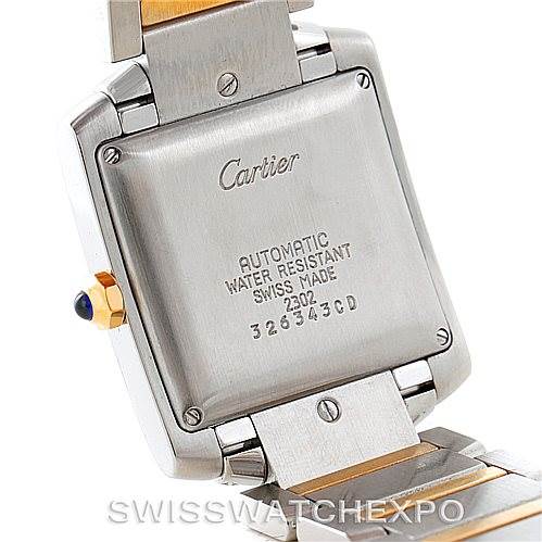 Cartier Tank Francaise Large Steel and 18K Watch W51005Q4 | SwissWatchExpo