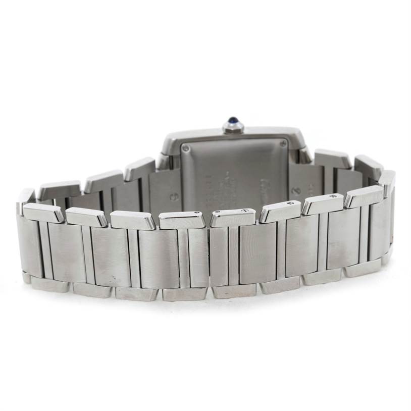 Cartier Tank Francaise Large Stainless Steel Mens Watch W51002Q3 ...