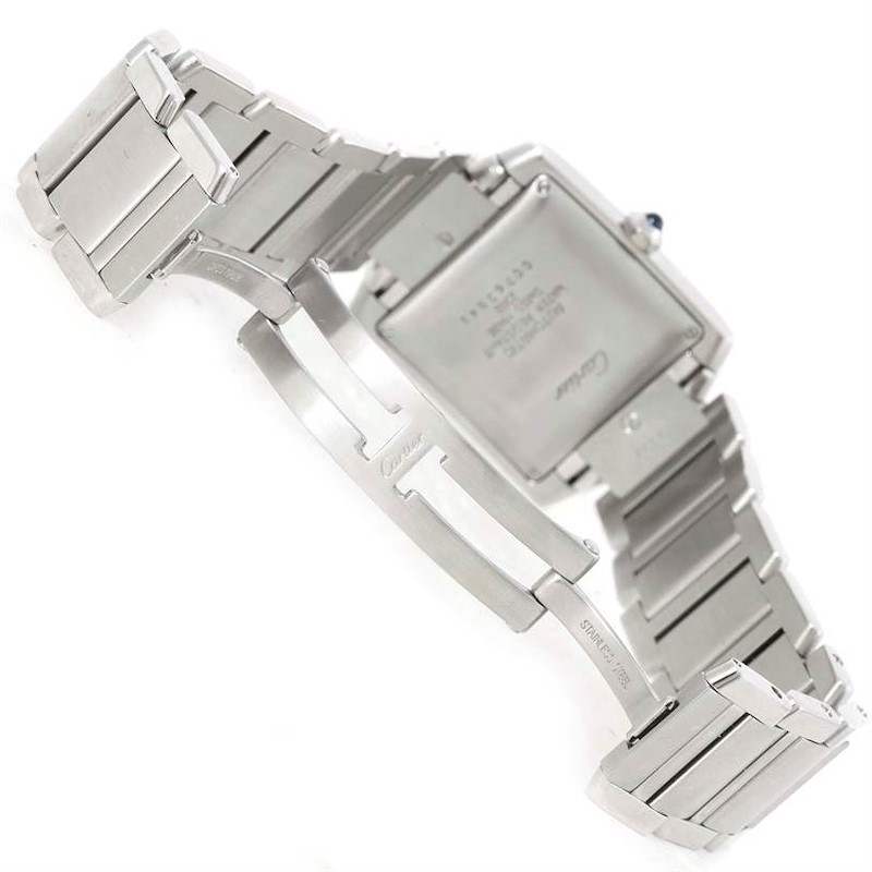 Cartier Tank Francaise Automatic Steel Large Mens Watch W51002Q3 ...