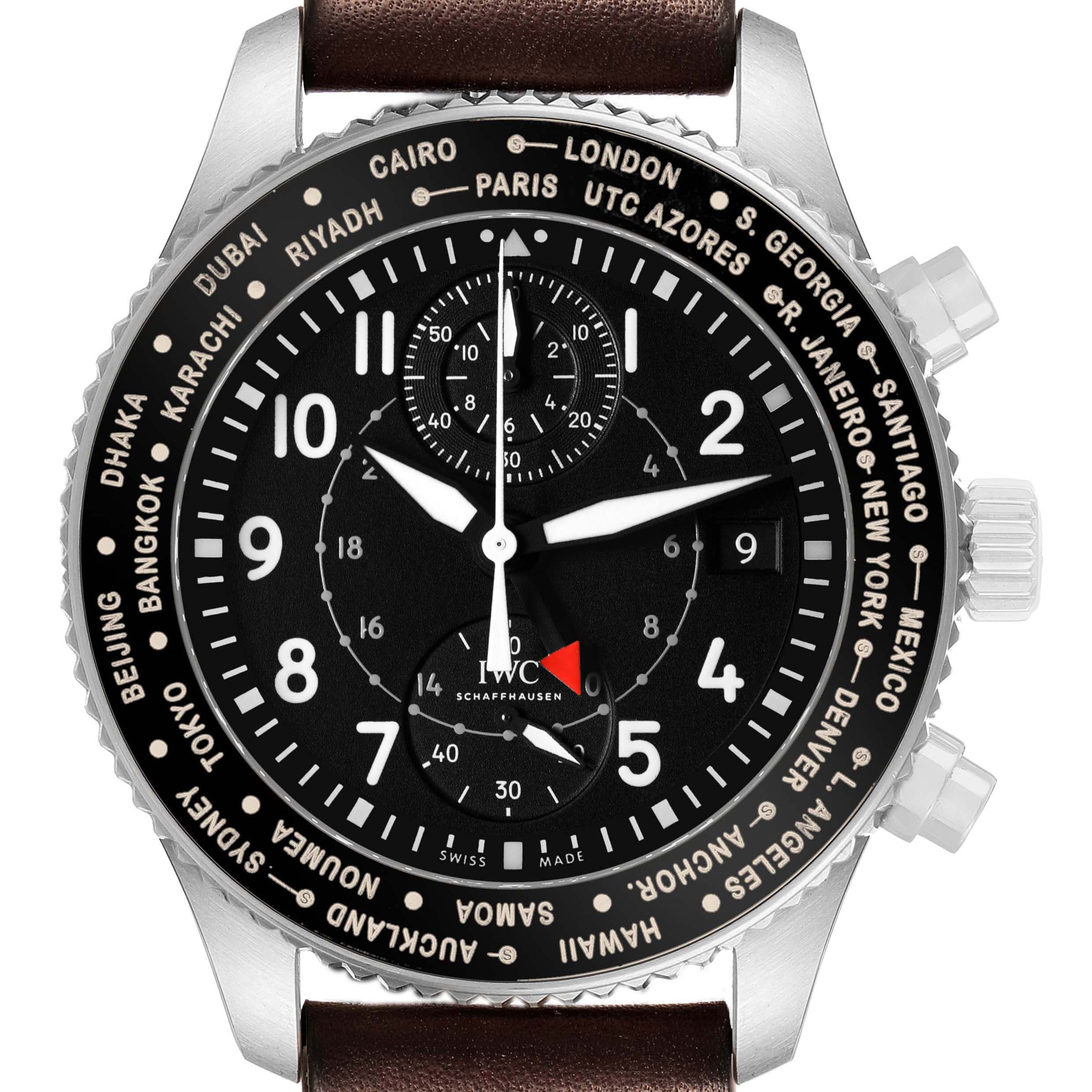 Buy Watch IWC Pilot Stainless Steel IW395001 | SwissWatchExpo