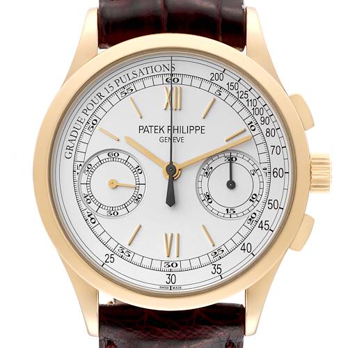 Photo of Patek Philippe Complications Chronograph Yellow Gold Mens Watch 5170