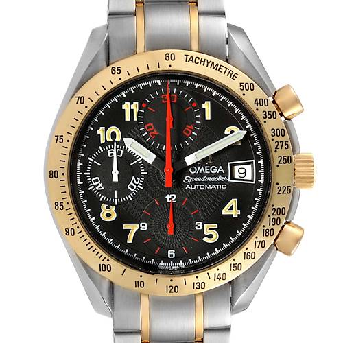 Photo of NOT FOR SALE Omega Speedmaster Mark 40 Steel Yellow Gold Automatic Watch 3313.53.00 PARTIAL PAYMENT