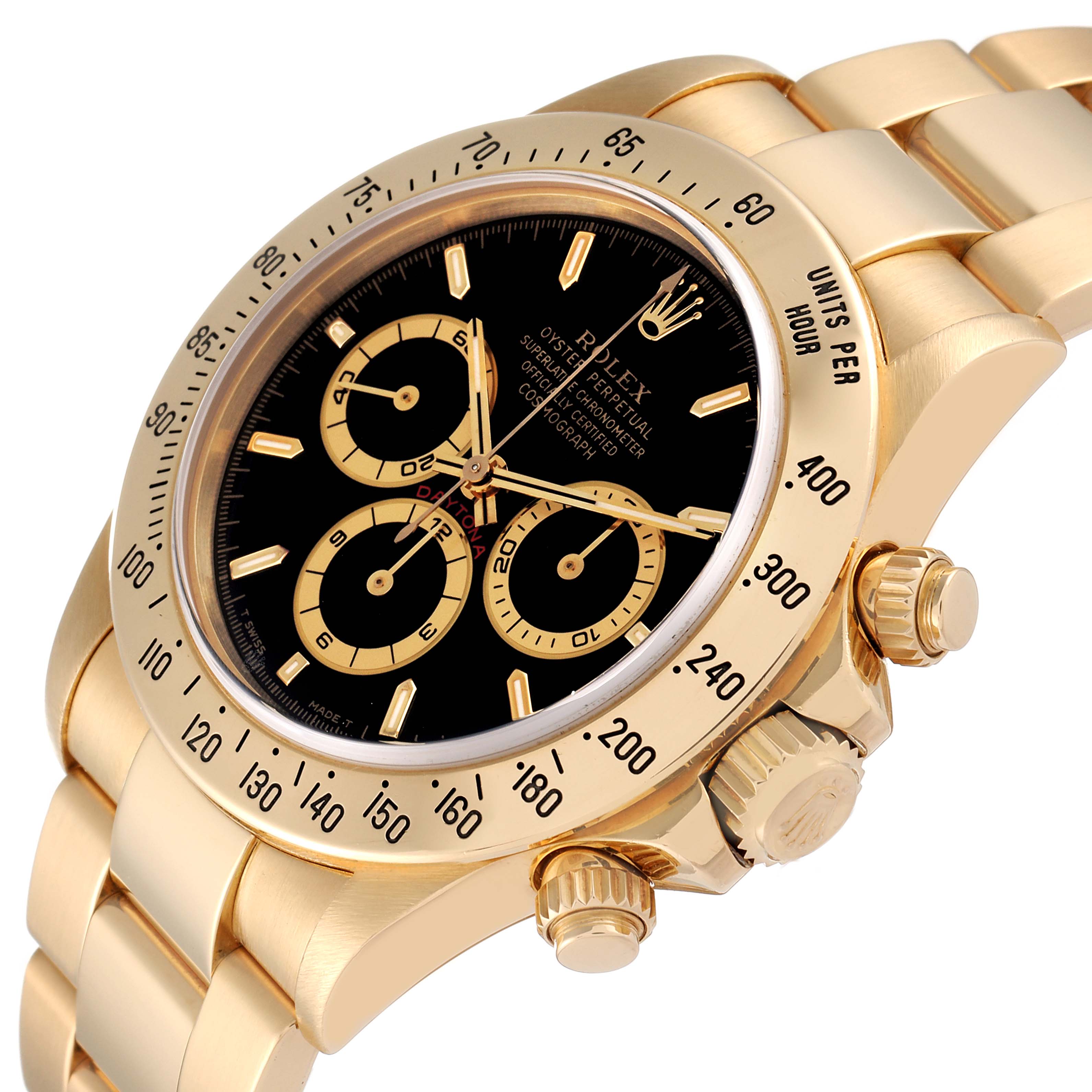 Rolex Daytona Yellow Gold 16528 | Stock 43036 | SwissWatchExpo