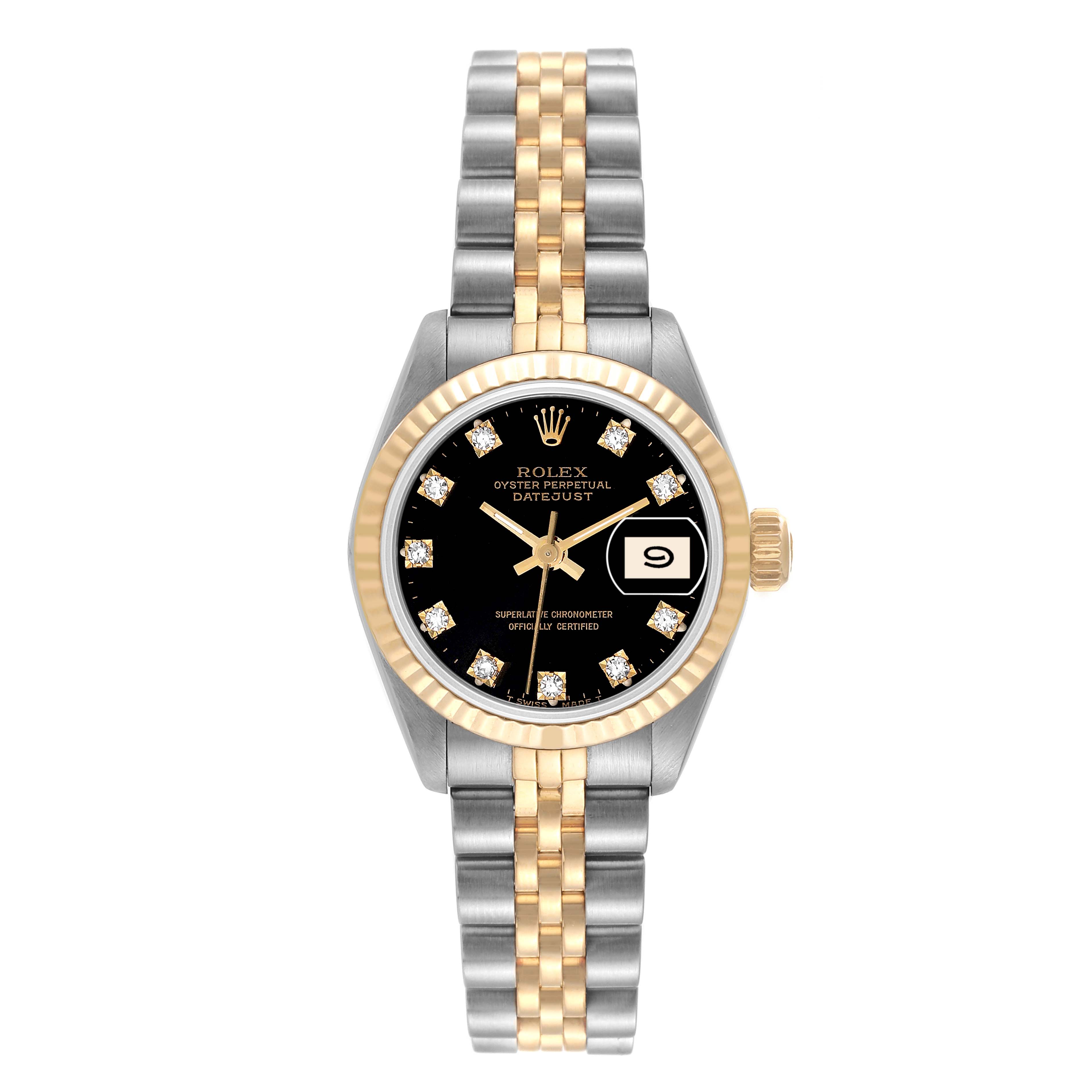 ROLEX DATEJUST 69173 2コマ ROLEX デイトジャスト 69173 2コマ SS*K18YG