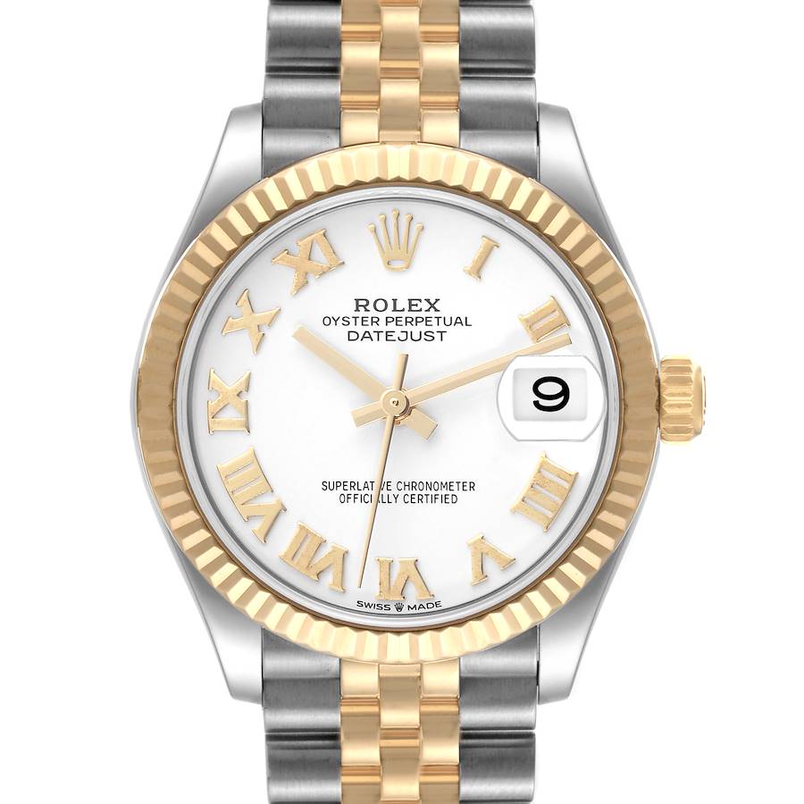 NOT FOR SALE Rolex Datejust Midsize Steel Yellow Gold White Dial Ladies Watch 278273 Partial Payment SwissWatchExpo