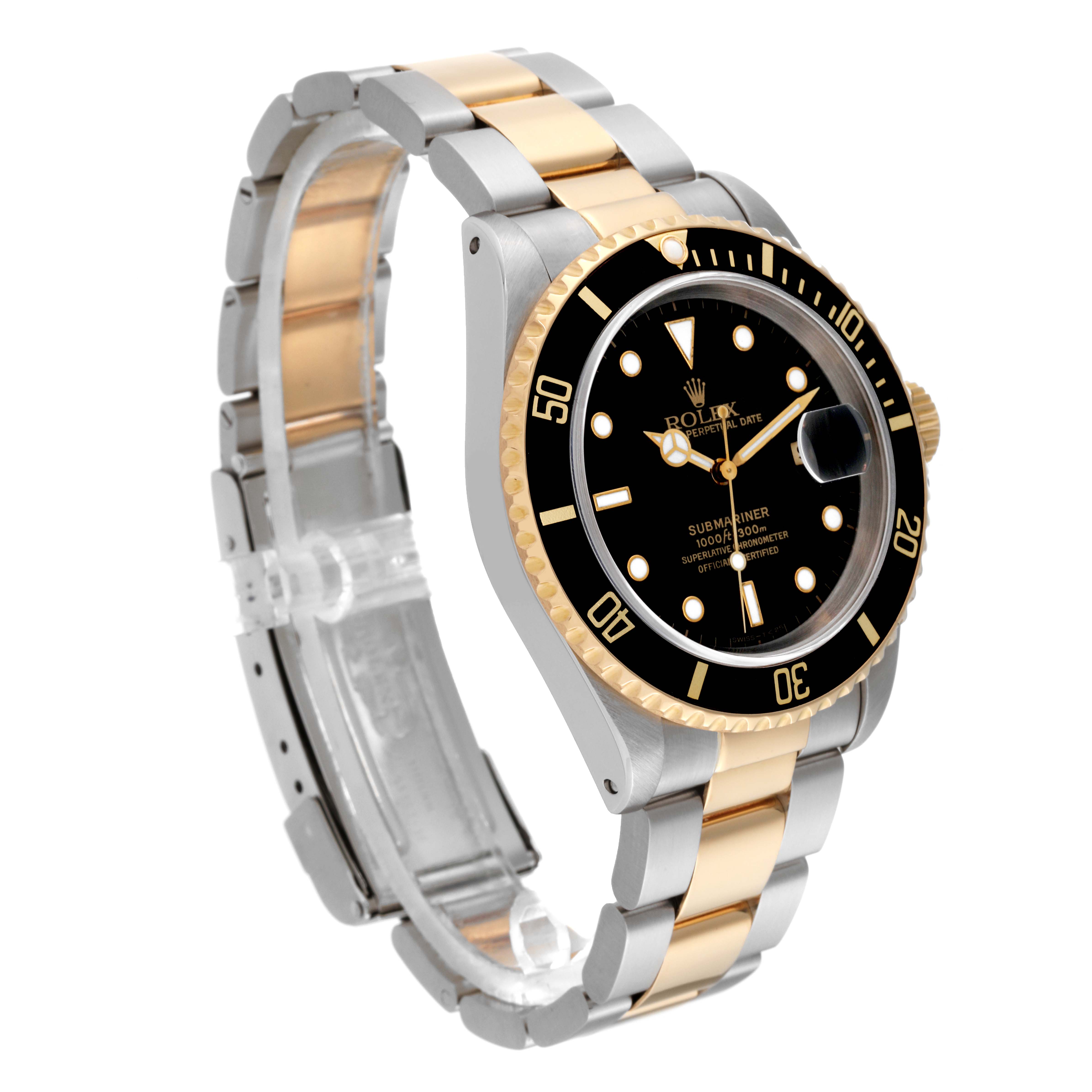 Rolex Submariner 16613 Two Tone with Guarantee | Auctions