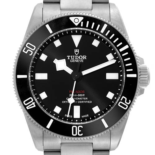 Photo of Tudor Pelagos 39mm Black Dial Titanium Mens Watch 25407 Box Card