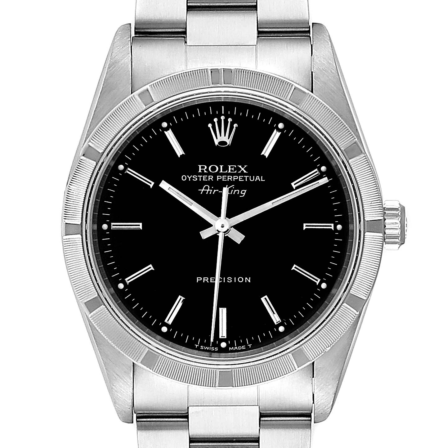Rolex Air King 34 Black Dial Oyster 