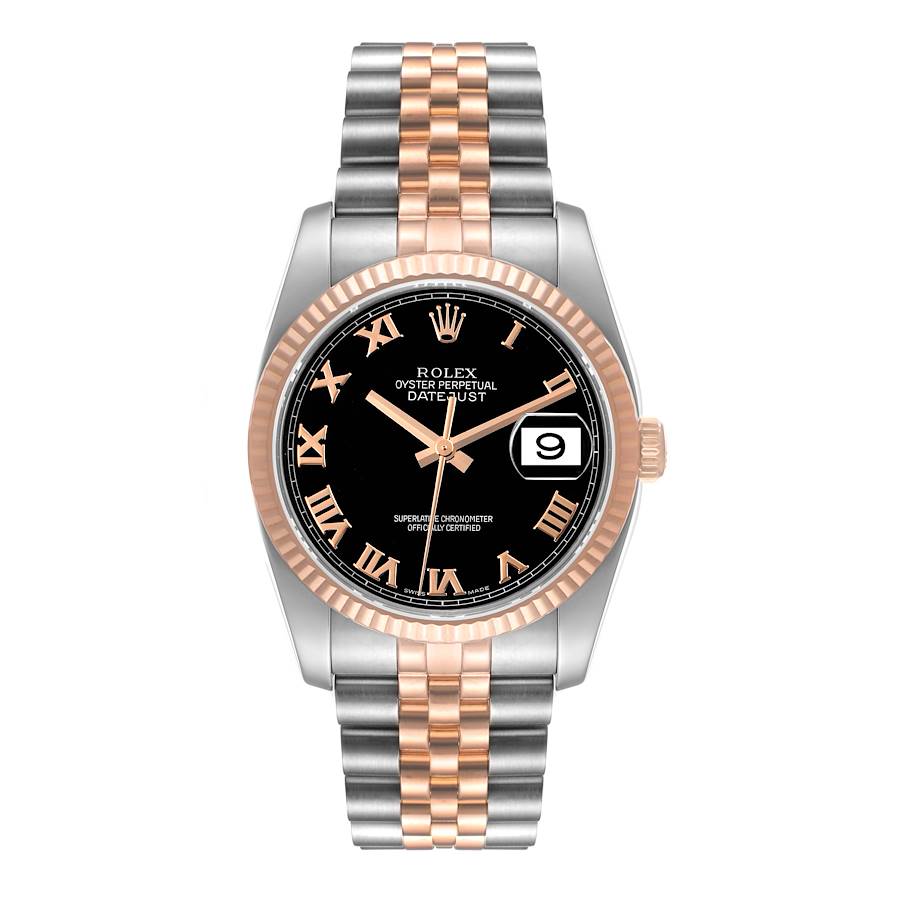 Rolex Datejust 36 Steel EveRose Gold 