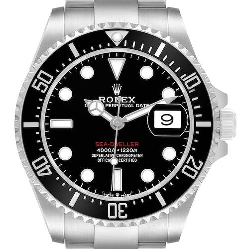 Photo of Rolex Seadweller 43 50th Anniversary Steel Black Dial Mens Watch 126600
