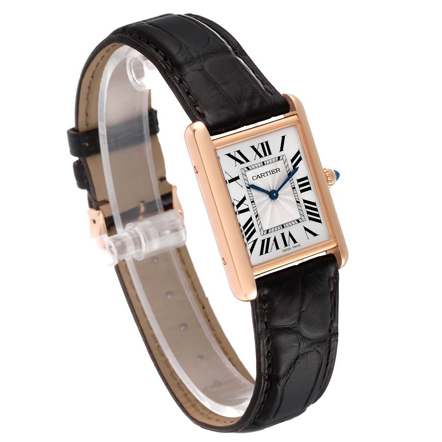 The New Black Dial Cartier Tank Must and Tank Louis Cartier