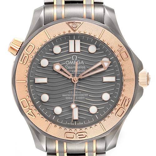 Photo of Omega Seamaster 42mm Titanium Rose Gold Watch 210.60.42.20.99.001 Unworn