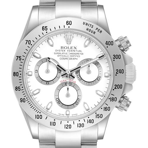 Photo of Rolex Daytona Steel White Dial Mens Watch 116520