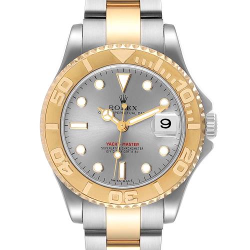 Photo of Rolex Yachtmaster 35 Midsize Steel Yellow Gold Watch 168623