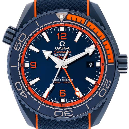 Photo of Omega Planet Ocean Big Blue GMT 45.5 Mens Watch 215.92.46.22.03.001