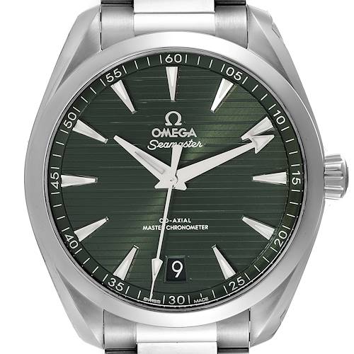Photo of Omega Seamaster Aqua Terra Green Dial Steel Watch 220.10.41.21.10.001 Unworn