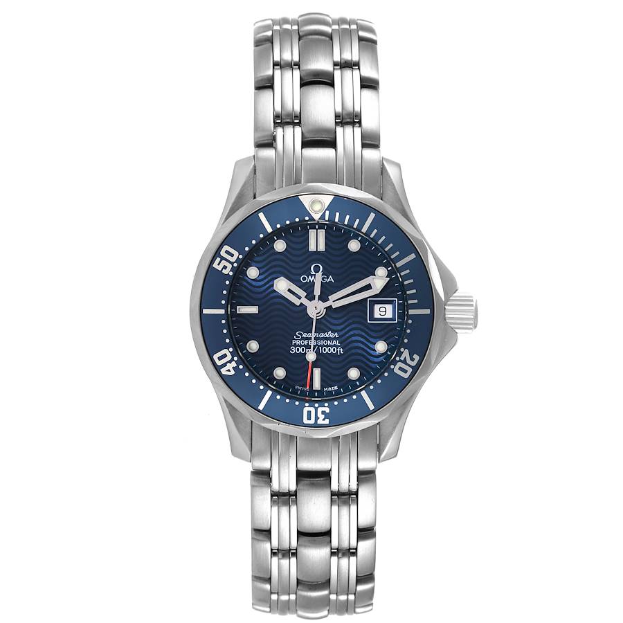 Omega Seamaster Diver 300M 28mm Steel Ladies Watch 2583.80.00 Box