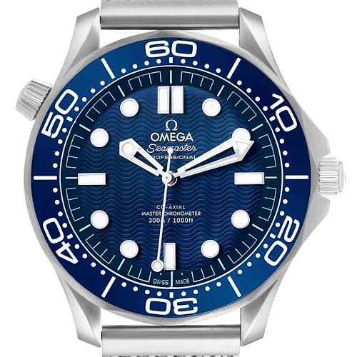 Photo of Omega Seamaster Diver James Bond Steel Mens Watch 210.30.42.20.03.002 Box Card