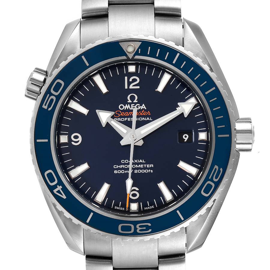 Omega Seamaster Planet Ocean Titanium Watch 232.90.46.21.03.001 Unworn SwissWatchExpo