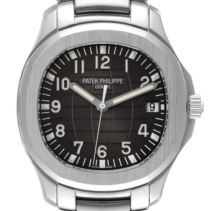 Patek Philippe Aquanaut Extra Large Steel Mens Watch 5167/1A  Box Papers SwissWatchExpo