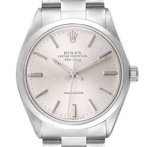 Photo of NOT FOR SALE Rolex Air King Vintage Stainless Steel Silver Dial Mens Watch 5500 PARTIAL PAYMENT