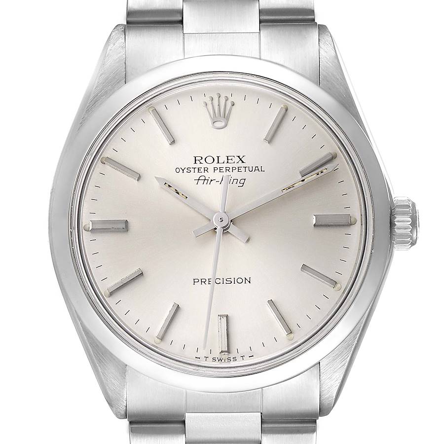 NOT FOR SALE Rolex Air King Vintage Stainless Steel Silver Dial Mens Watch 5500 PARTIAL PAYMENT SwissWatchExpo