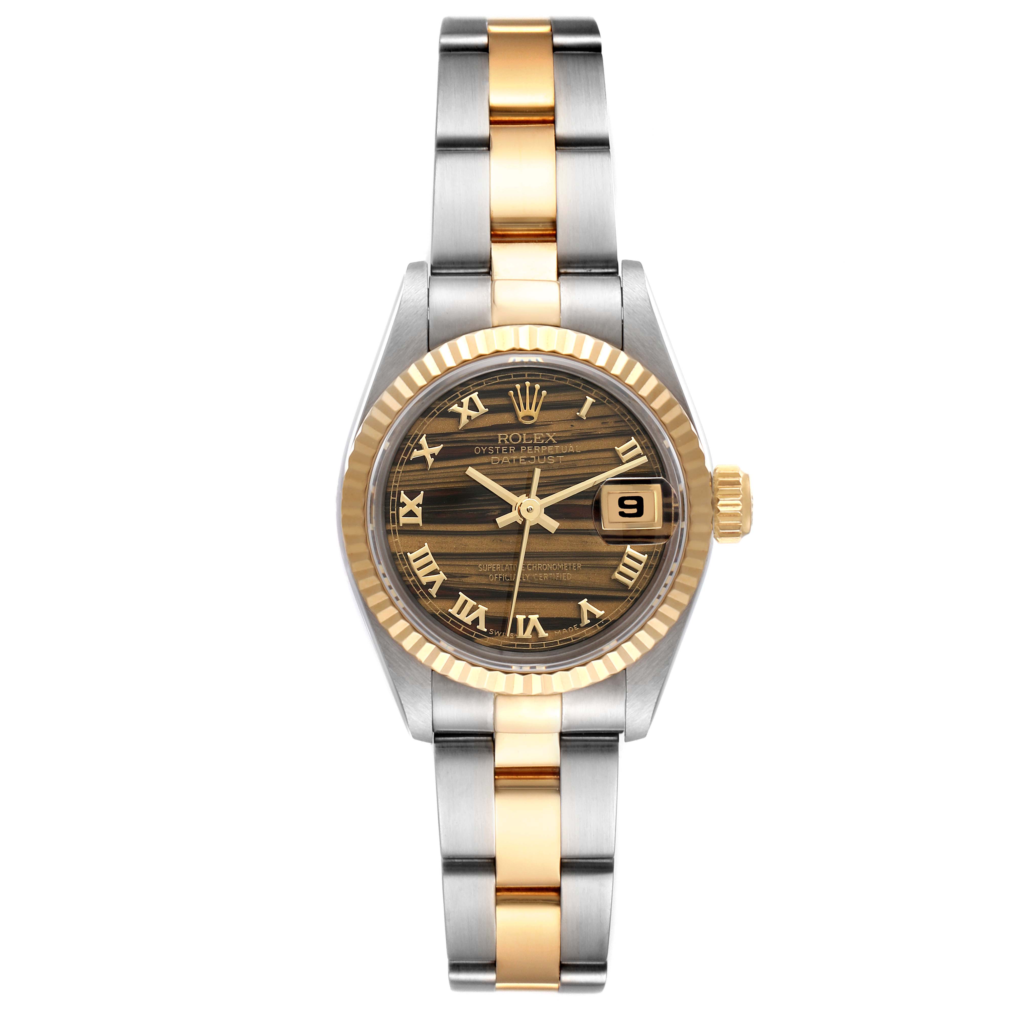 38555: Rolex Ladies Datejust, Ref. 69173, Box and Papers