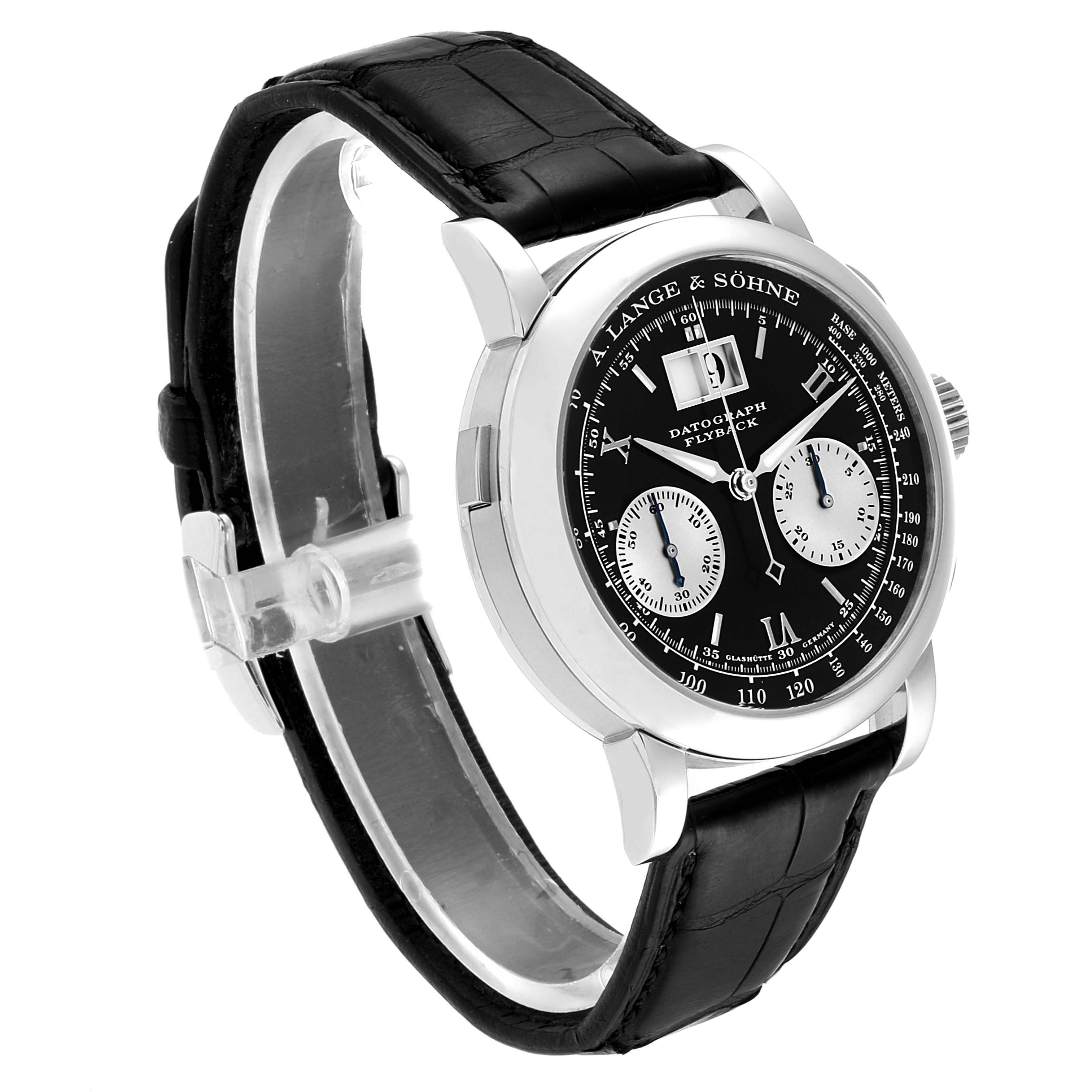 A Lange Sohne Datograph Platinum 39mm Mens Watch 403 035 Swisswatchexpo