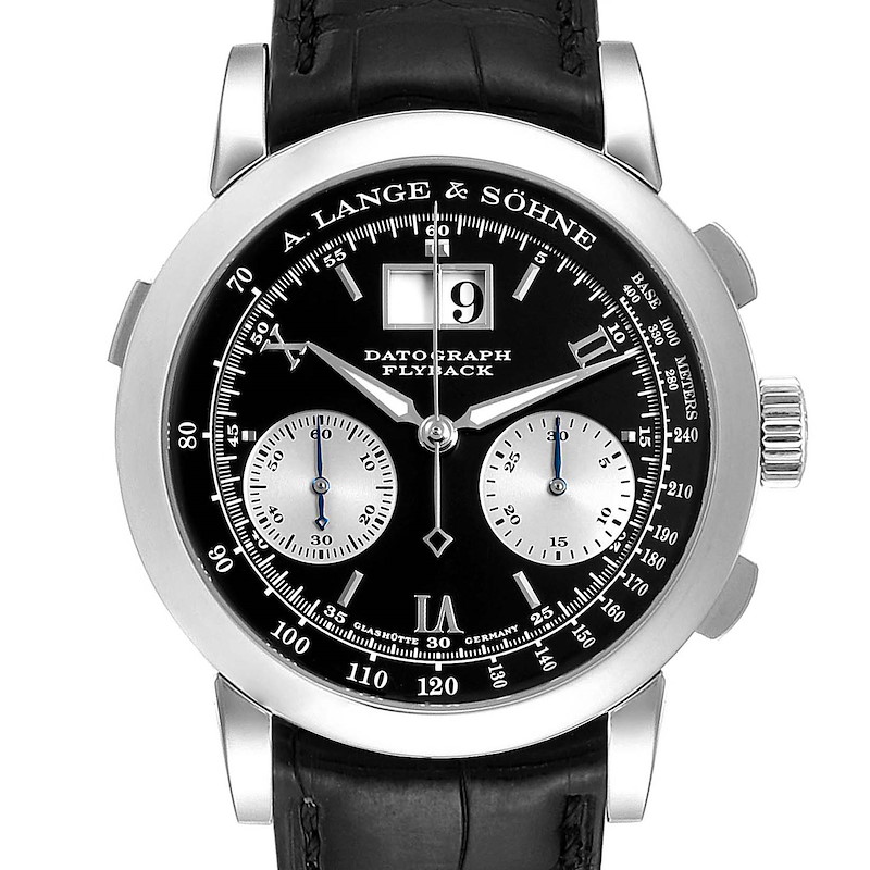 A. Lange Sohne Datograph Platinum 39mm Mens Watch 403.035 SwissWatchExpo