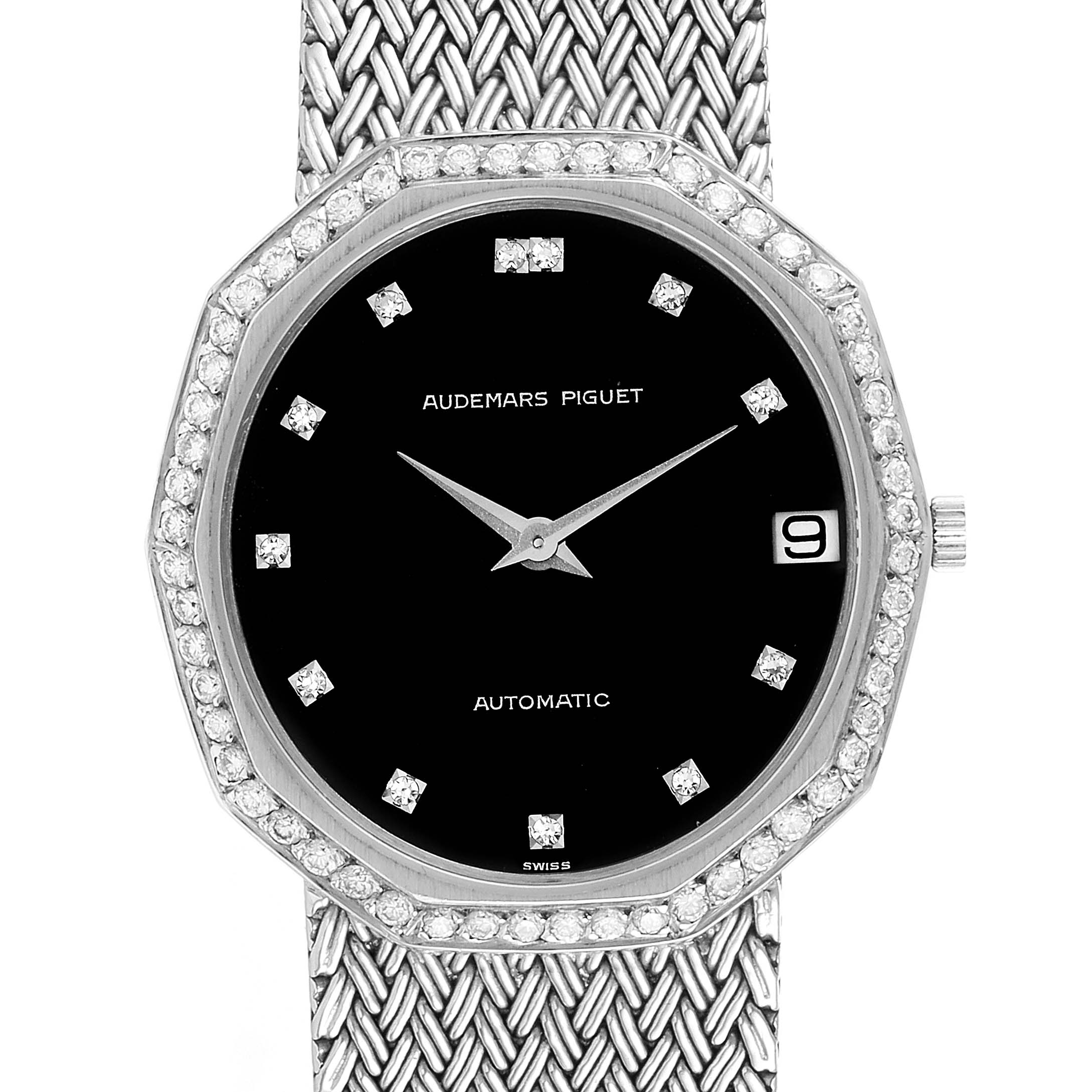 時計 bluck watches 68pices audemars-piguet-white-gold-