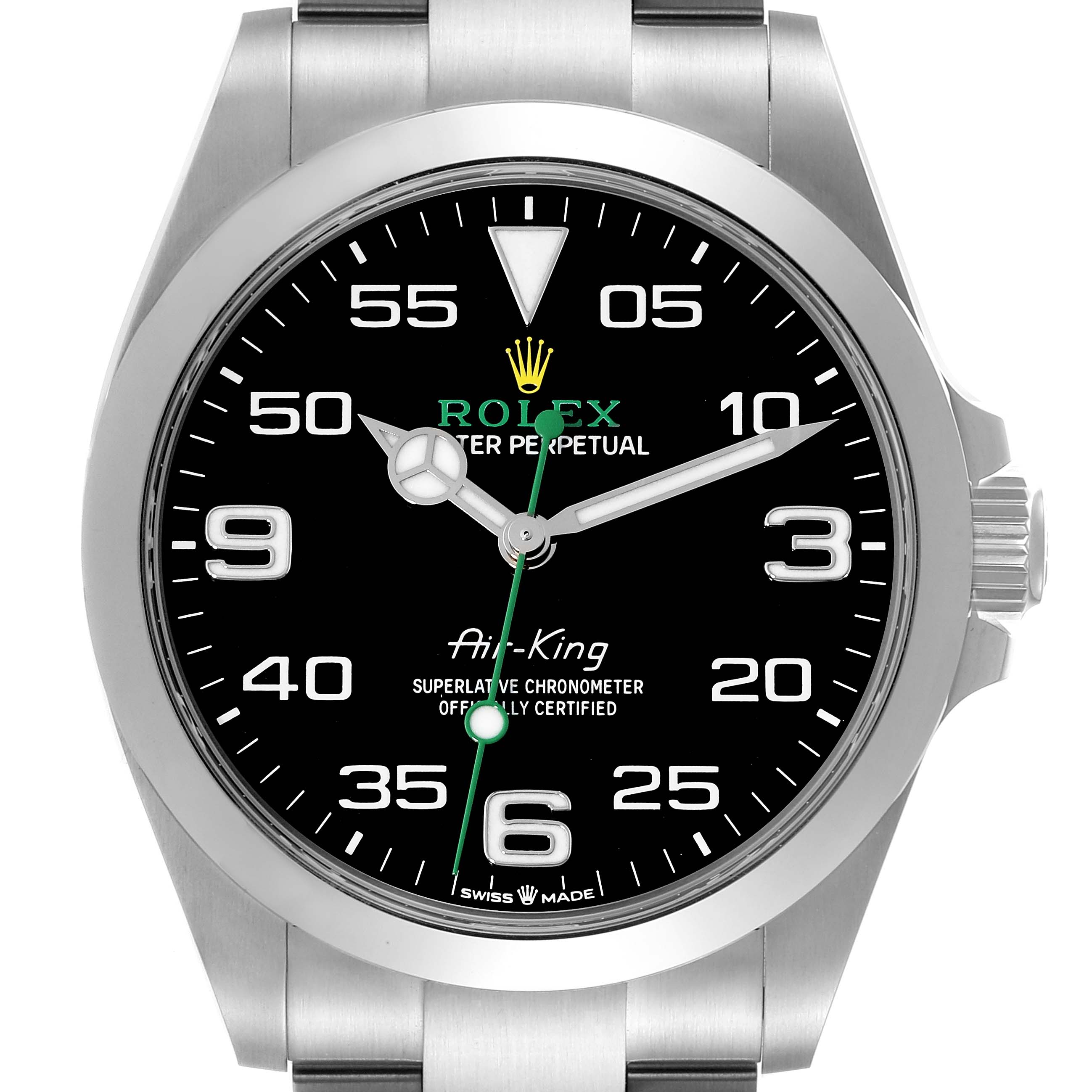 Rolex Air-King Stainless Steel 126900 Stock 61790 SwissWatchExpo