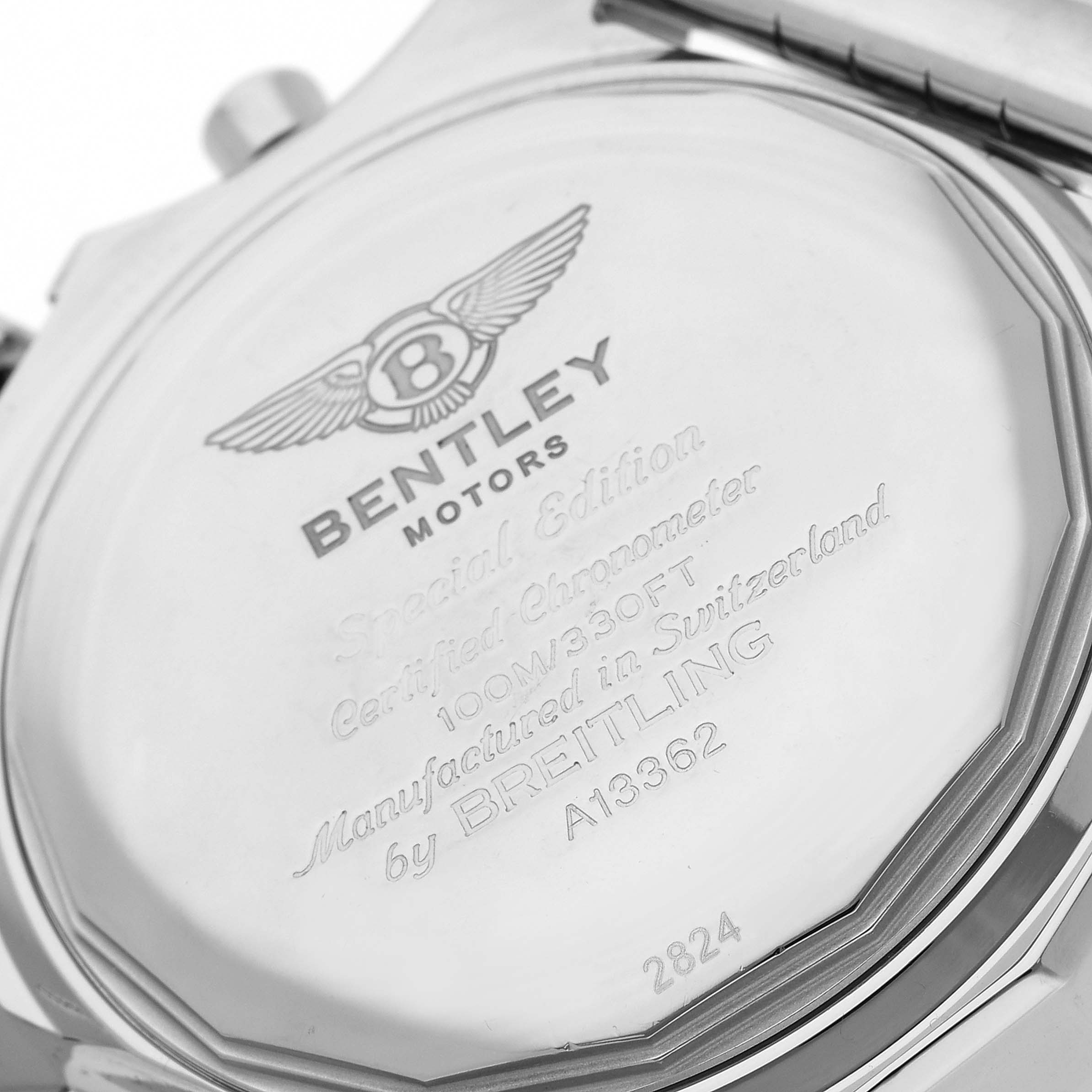 Breitling Bentley Stainless Steel A13362 | Stock 58805 | SwissWatchExpo