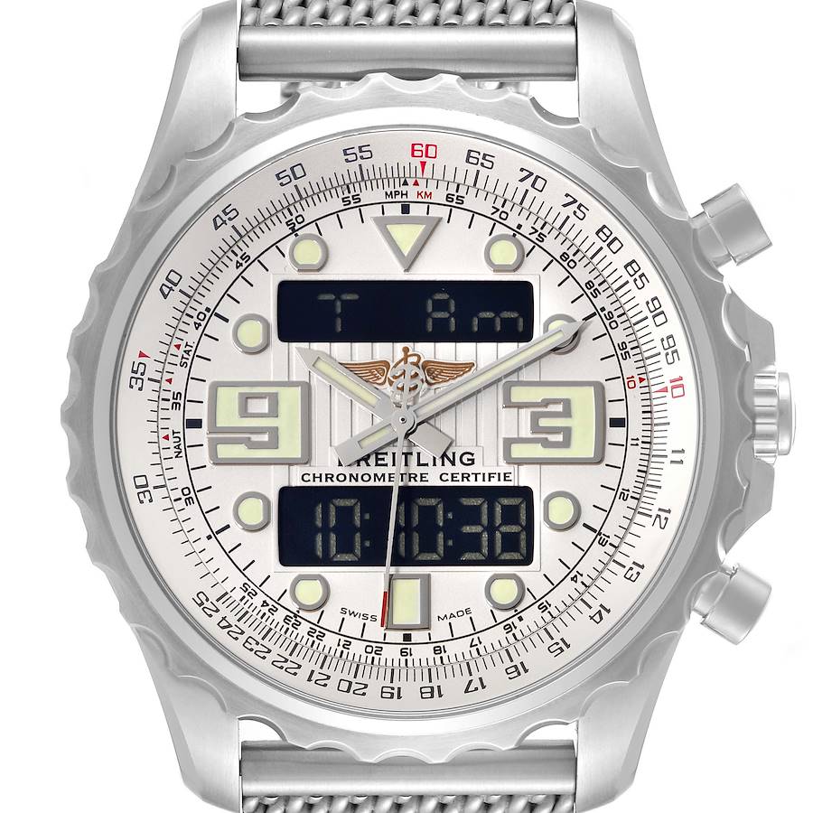 Breitling Chronospace Steel Mens Watch A78365 SwissWatchExpo