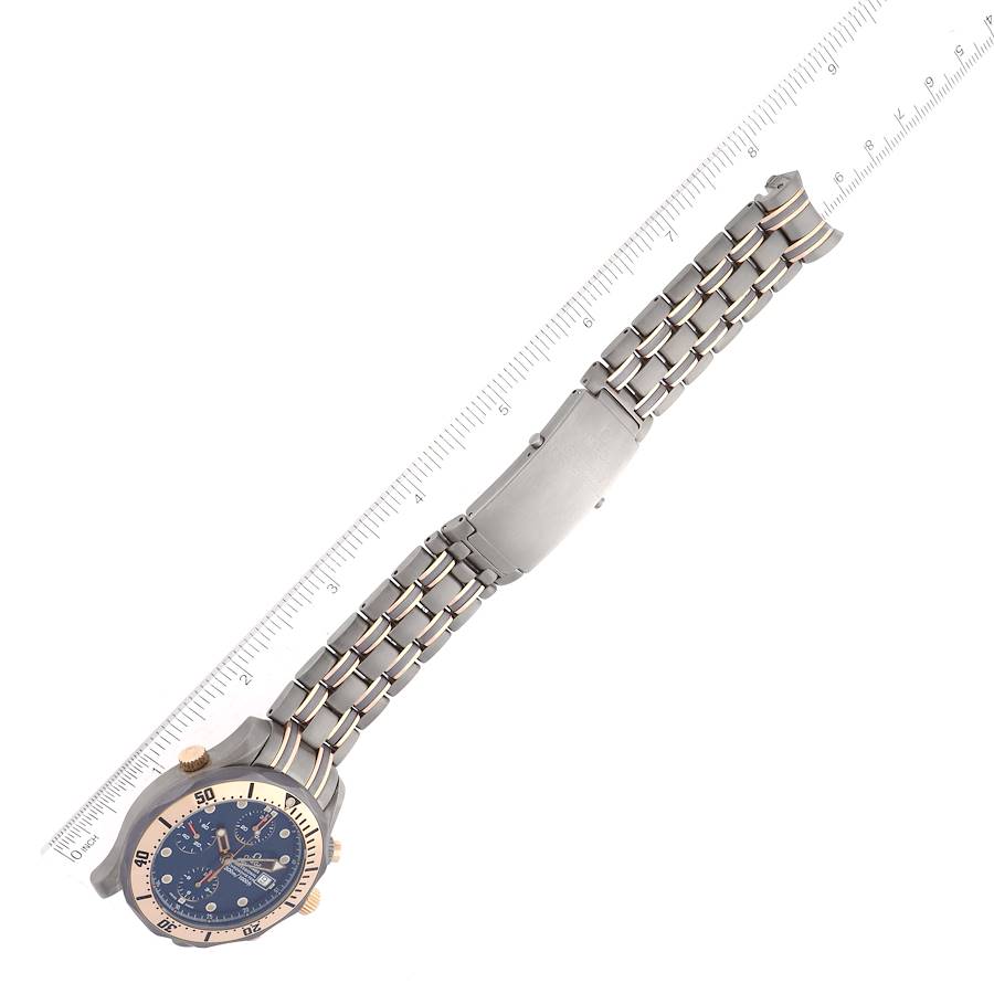 Omega Seamaster 41mm Titanium Rose Gold Mens Watch 2296.80.00 