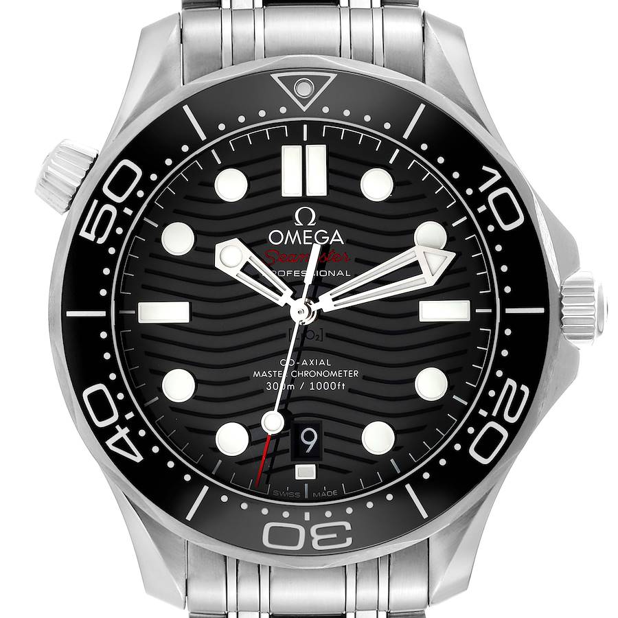 Omega Seamaster Diver 300M Steel Mens Watch 210.30.42.20.01.001 Box Card SwissWatchExpo