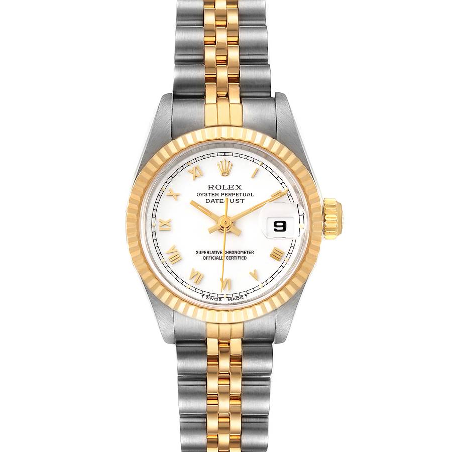 NOT FOR SALE Rolex Datejust Steel Yellow Gold Fluted Bezel Ladies Watch 69173 PARTIAL PAYMENT SwissWatchExpo
