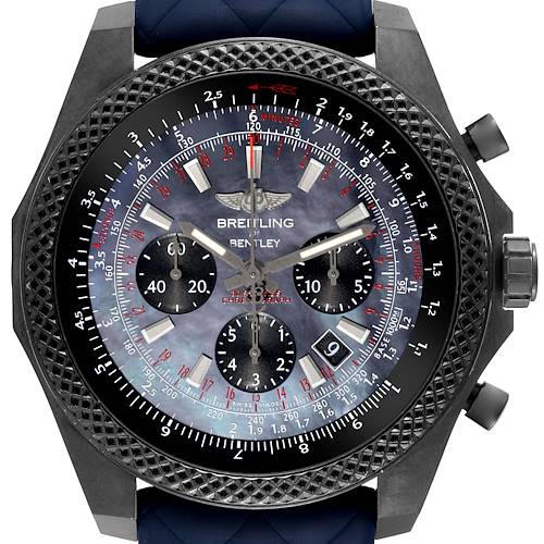 Photo of Breitling Bentley MOP Limited Edition Steel Mens Watch MB0611 Box Card
