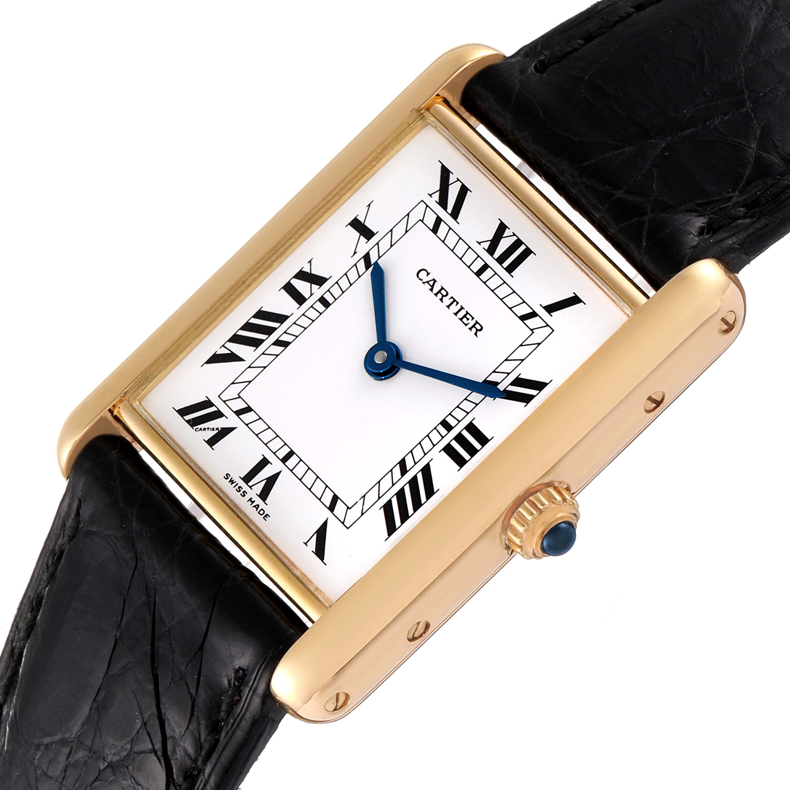 Cartier Tank Classic Yellow Gold | Stock 42962 | SwissWatchExpo