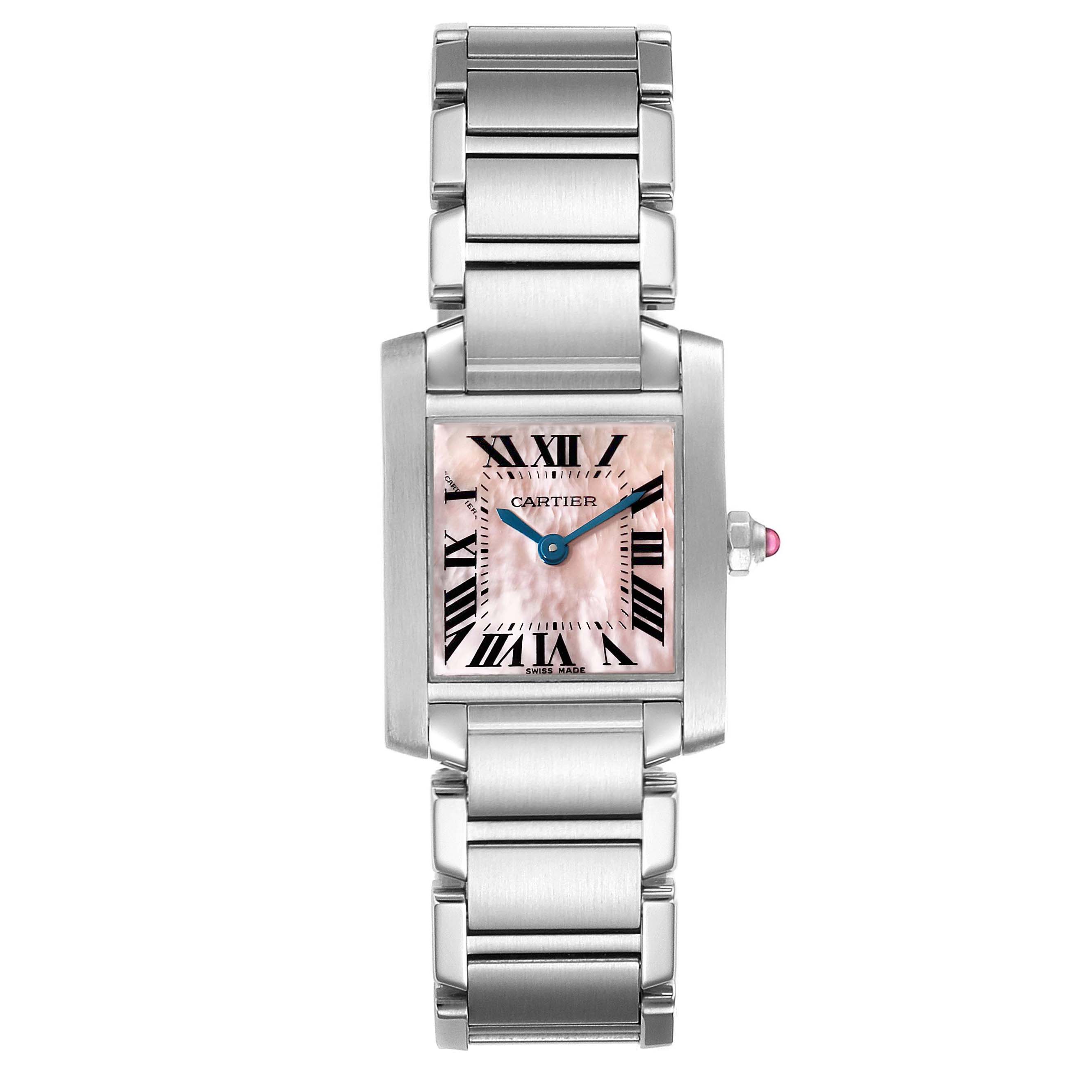 たぬきさん専用　Cartier Tank Francaise スモールモデル Cartier Tank Francaise Small 20mm W51028Q3 Pink Mother Of