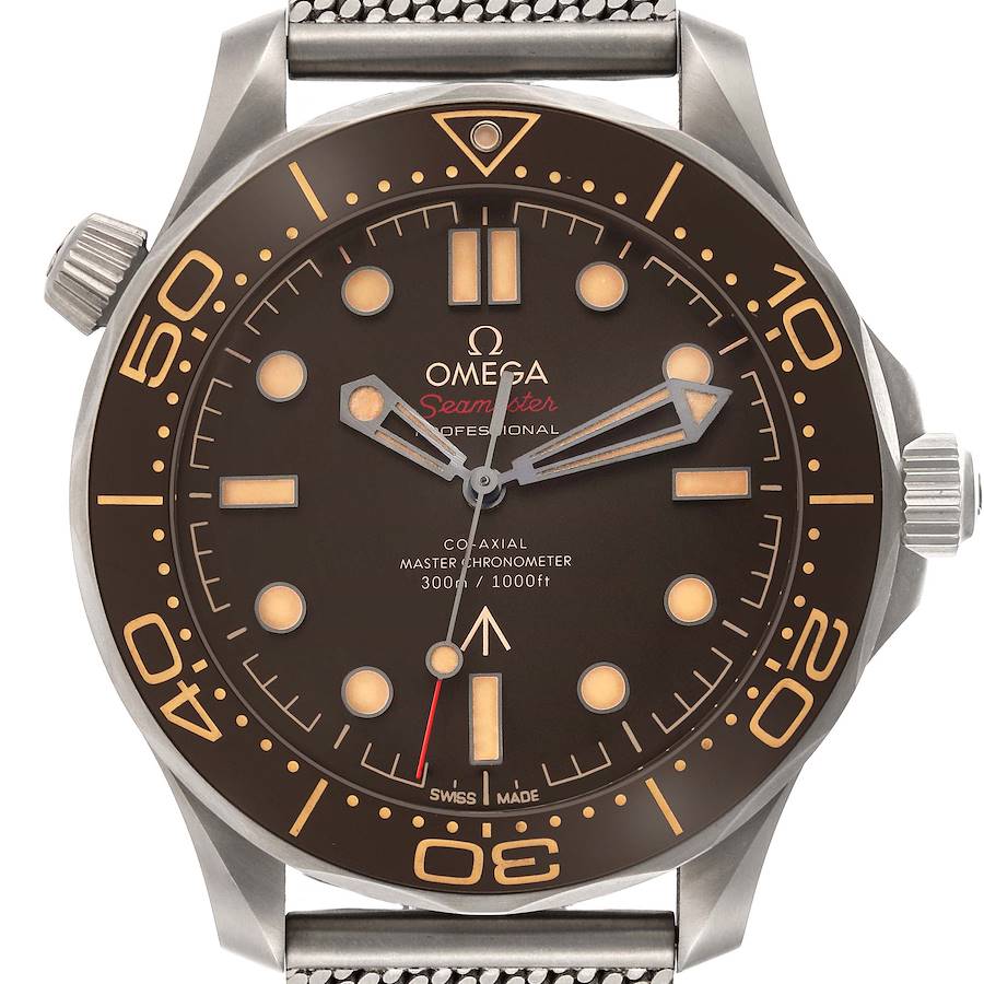 Omega Seamaster 007 Edition Titanium Mens Watch 210.90.42.20.01.001 Box Card SwissWatchExpo