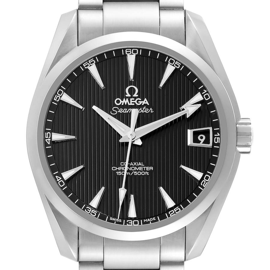 Omega Seamaster Aqua Terra Black Dial Watch 231.10.39.21.01.002 SwissWatchExpo